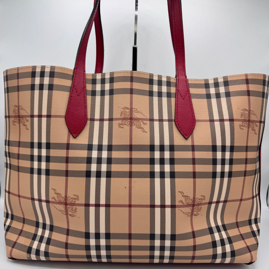 Haymarket Check Reversible Tote