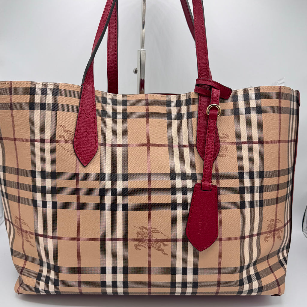 Haymarket Check Reversible Tote