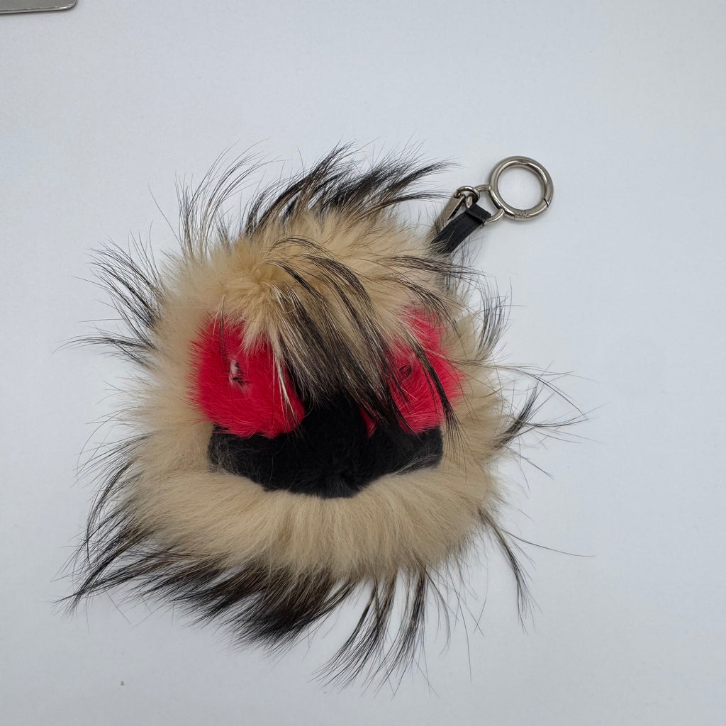Fur Vitello Flamingo Kurioso Monster Bag Bug Charm