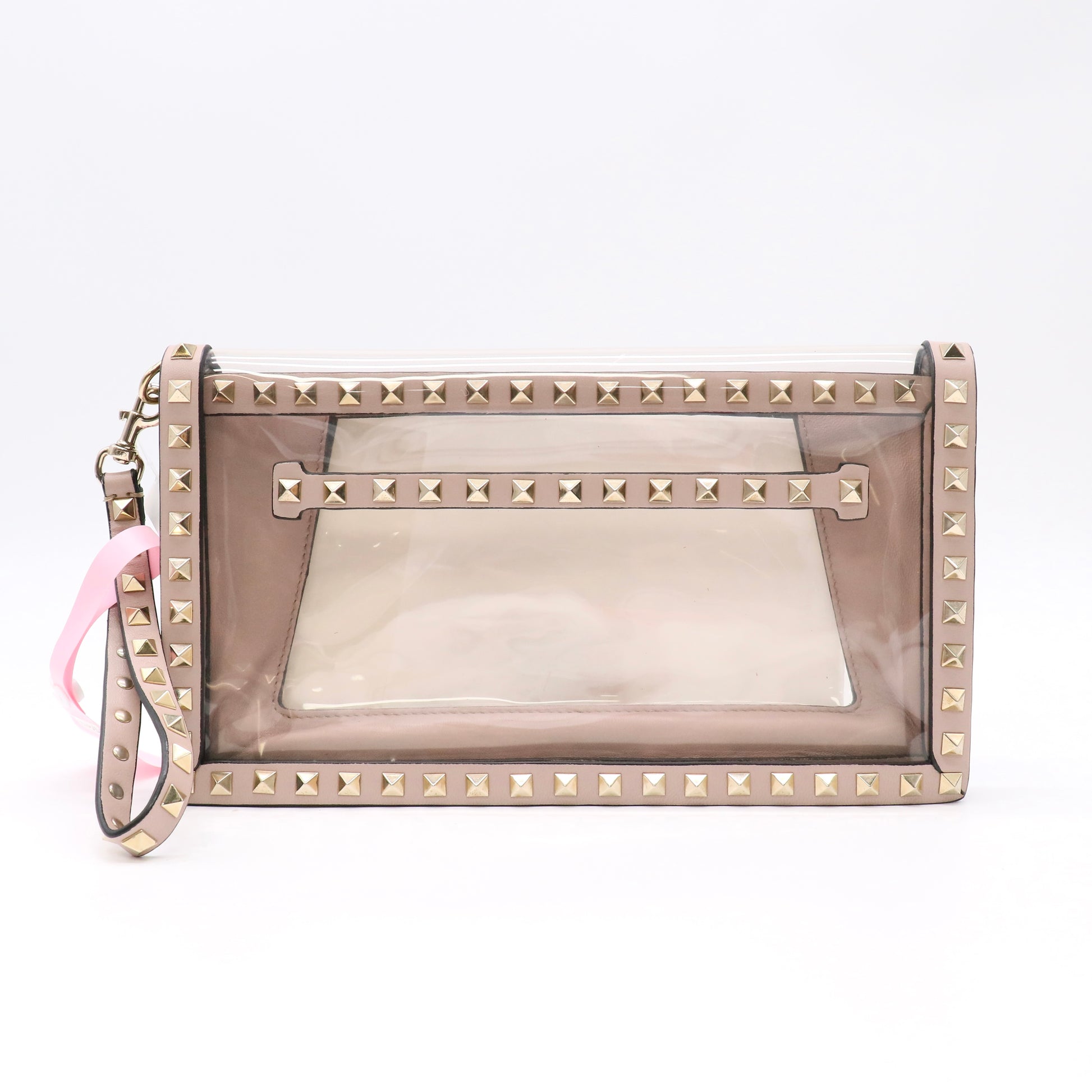 Bagista Valentino Rockstud PVC Clutch Twins LDJ5865