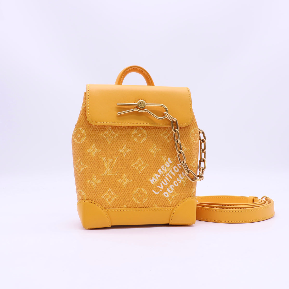 Louis Vuitton Nano Steamer Monogram Yellow Twins LDJ6657