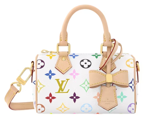 Louis Vuitton x Takashi Murakami Nano Speedy White