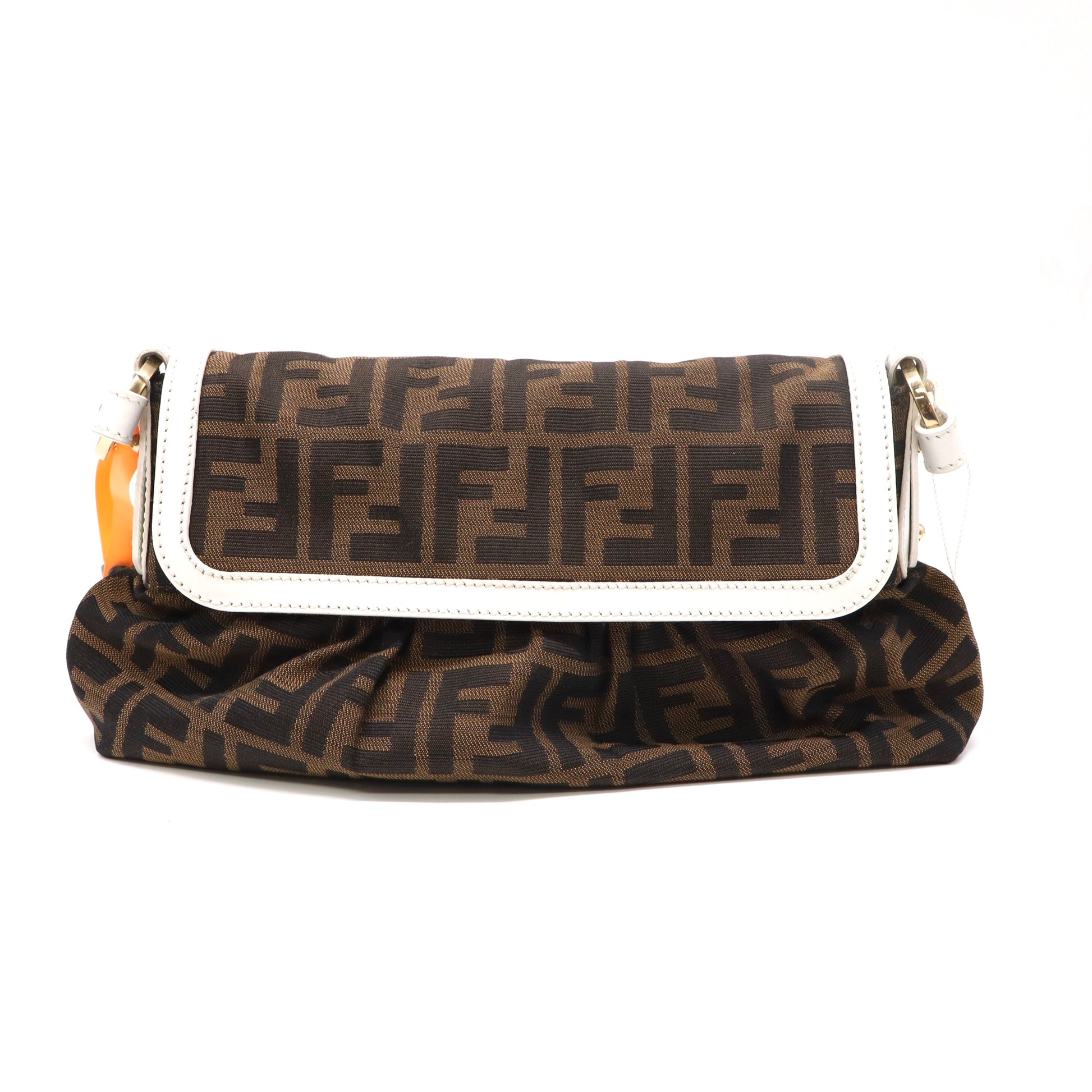 Fendi Borsa chef Zucca Canvas Shoulder Bag LDZ116