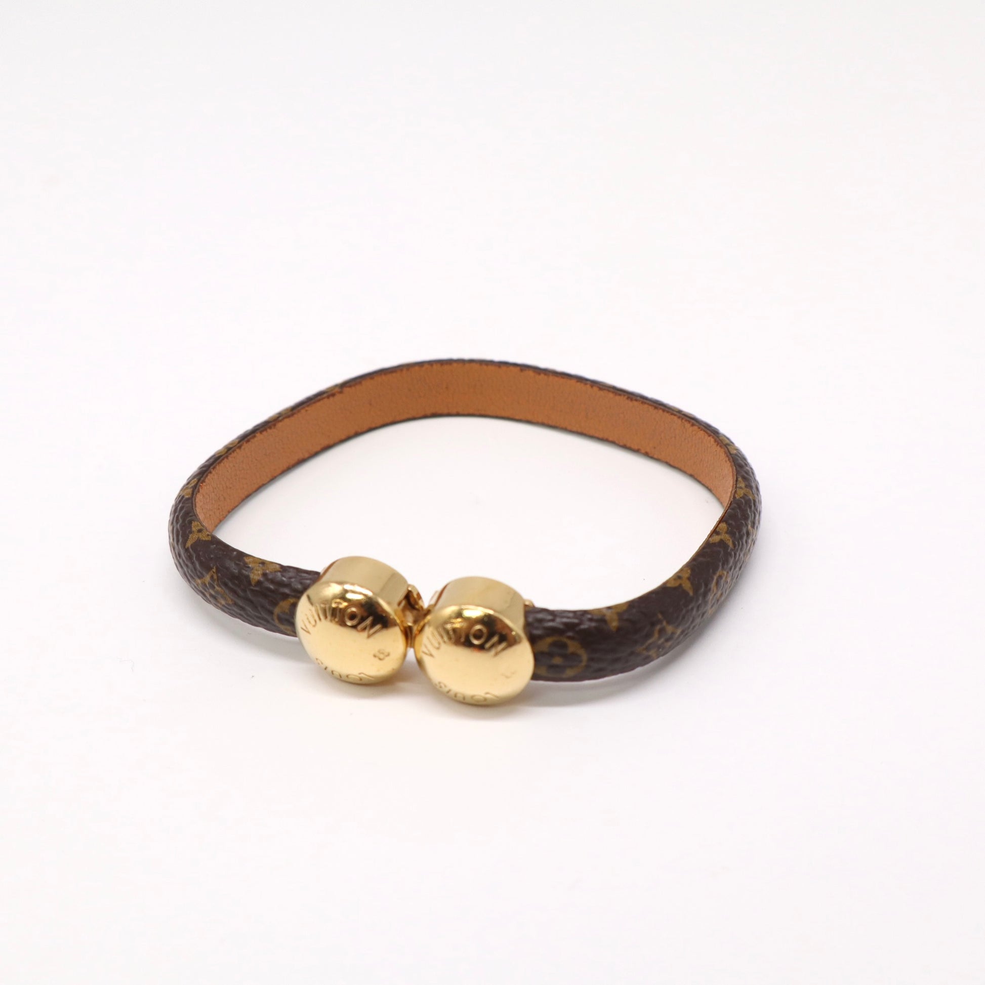 Louis Vuitton Double Ball Monogram Bracelet LDZ129
