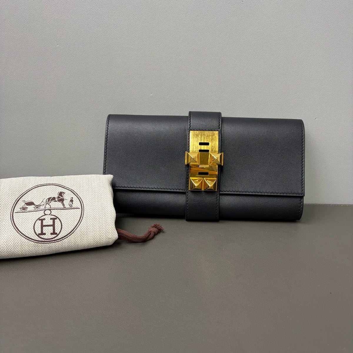 Hermès Médor 23 Clutch Bag twins LDZ1437