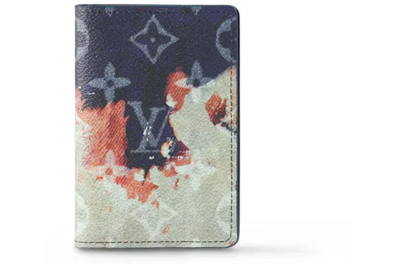 Louis Vuitton Ink Blue Louis Vuitton Pocket Organizer Twins LDJ6791