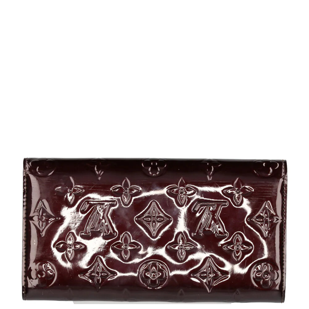 Sarah Wallet Vernis Amarante  twins