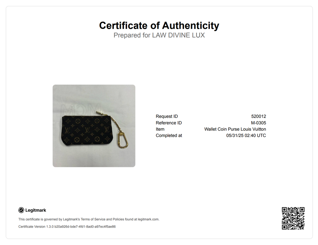Pochette Cle Ebene Coin Purse