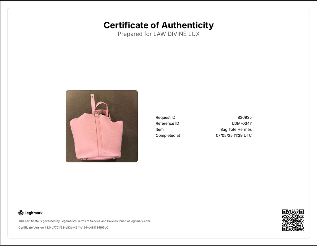 Picotin Lock 18 Rose Sakura Clemence Palladium Hardware