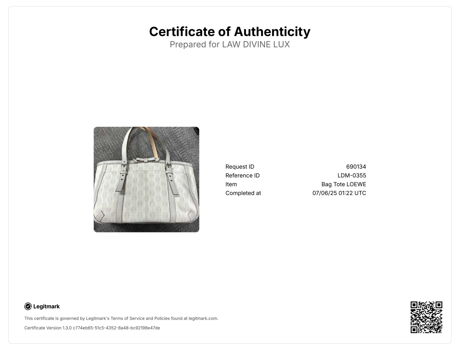 Loewe Anagram Logo Charm Logomania Shoulder Tote Bag
