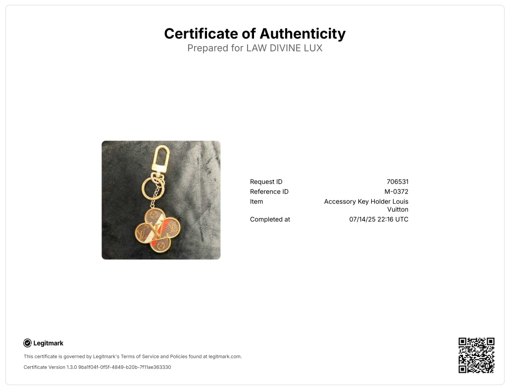 LV Bag Charm