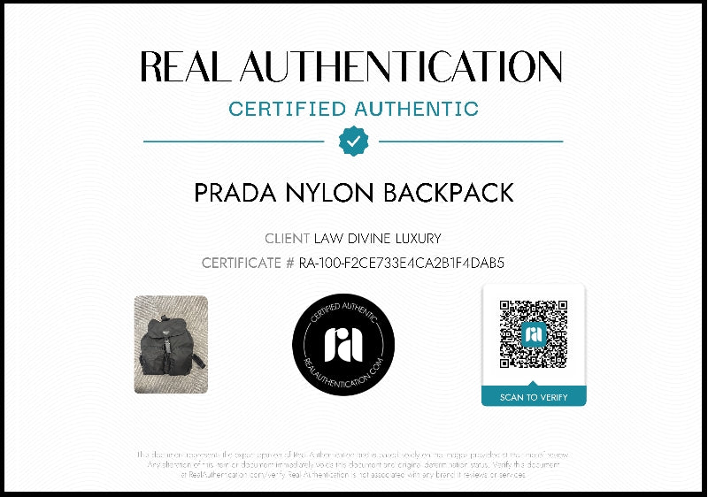 Nylon backpack