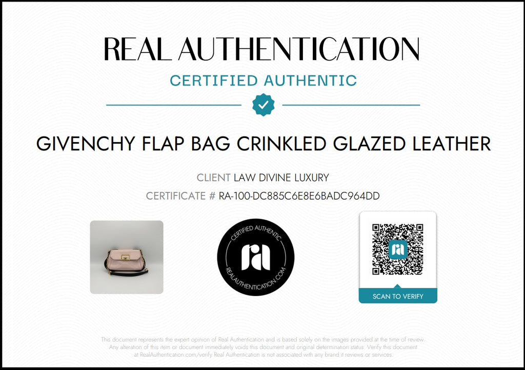 ID Flap Bag Crinkled Glazed Leather