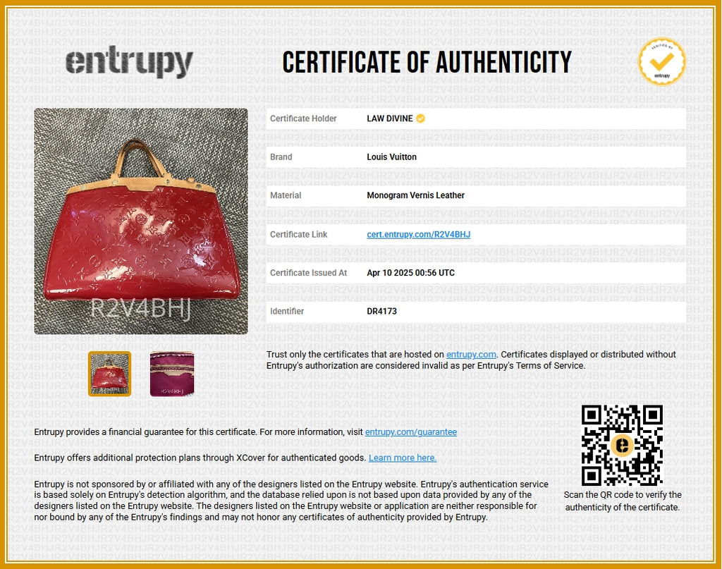 Brea Handbag Monogram Vernis MM