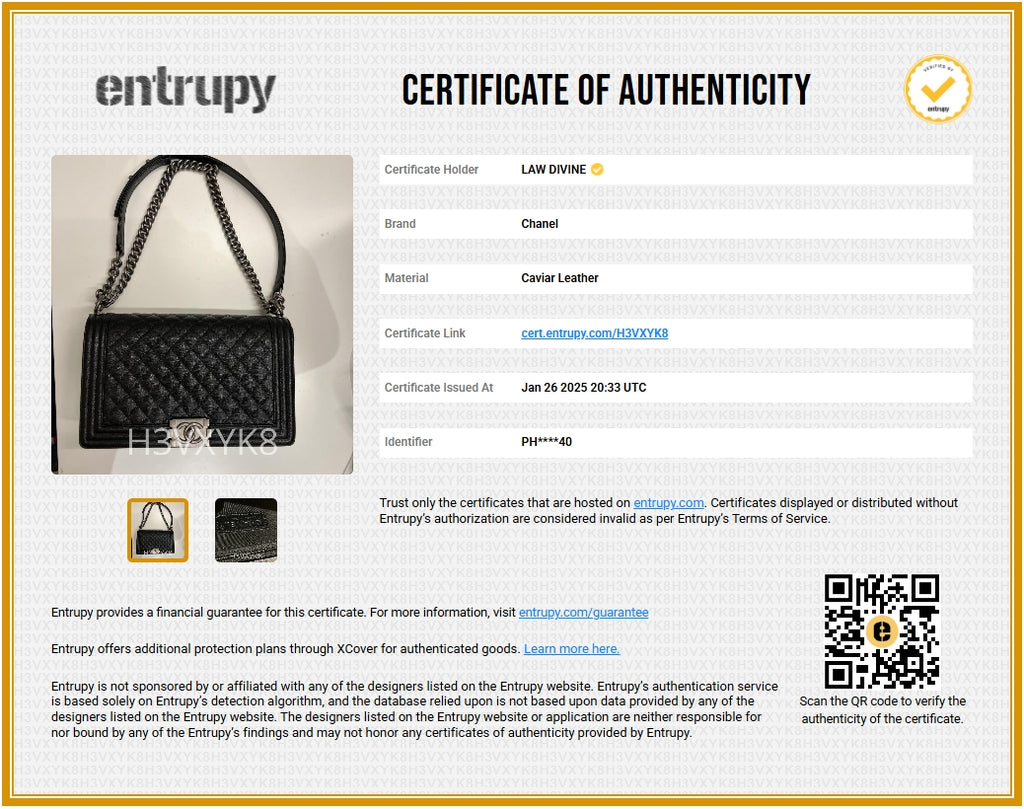 Boy Flap Bag Quilted Caviar Medium Black