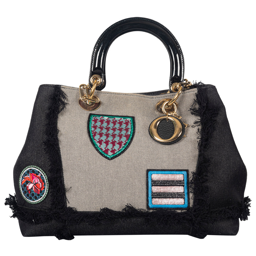 Christian Diornim Dior D Light Tote Bag twins LDJ3355