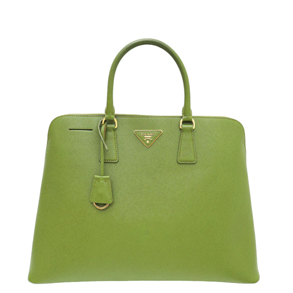 Promenade Bag Vernice Saffiano Leather Large twins