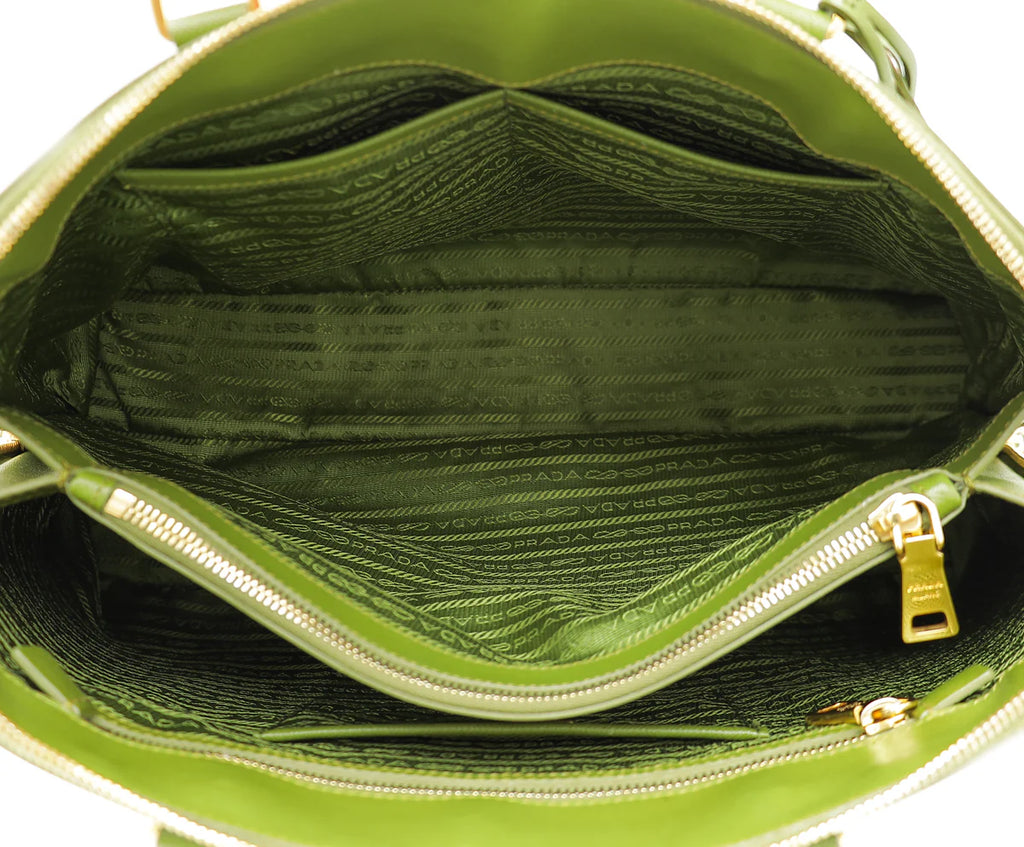 Promenade Bag Vernice Saffiano Leather Large twins