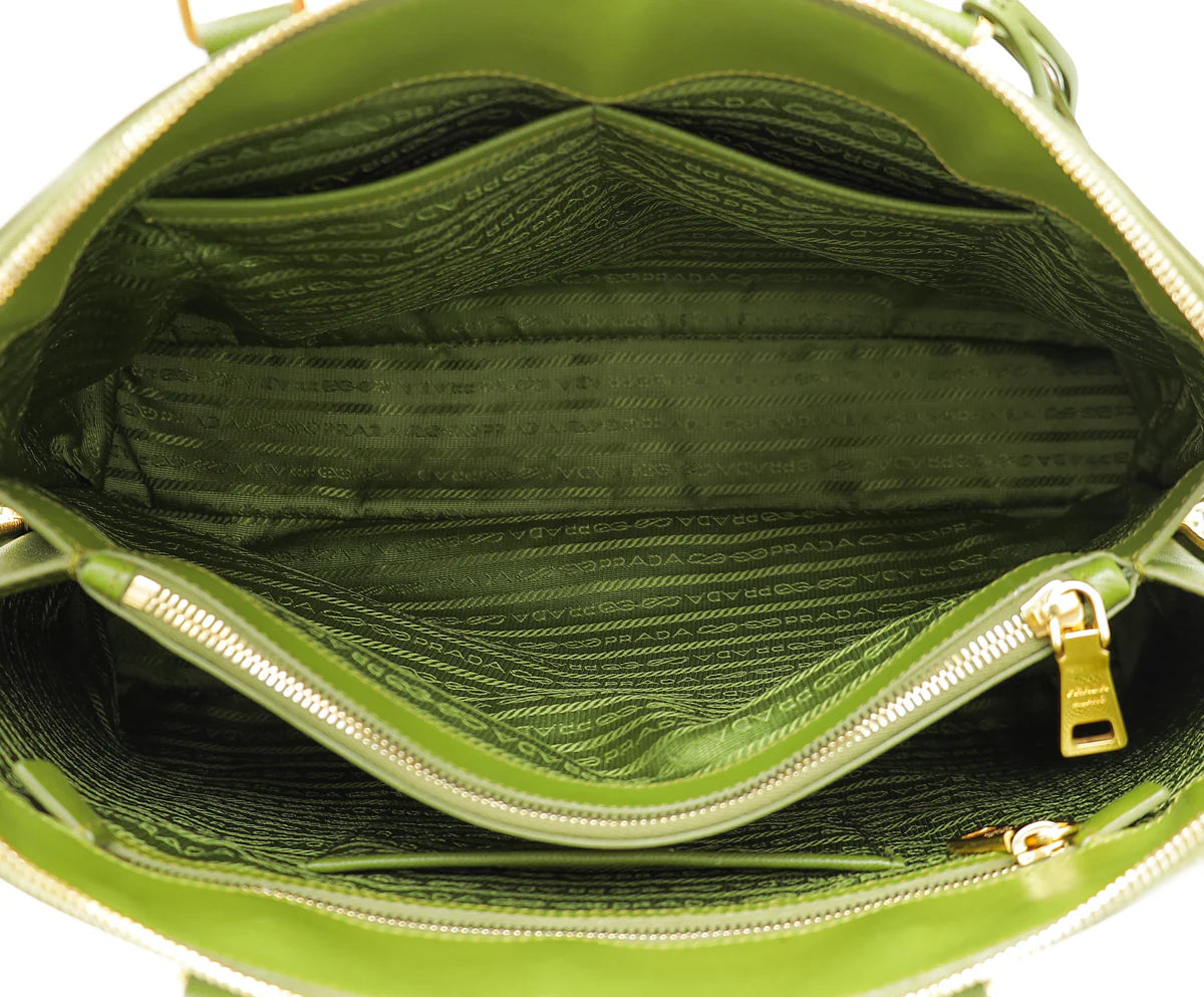 Promenade Bag Vernice Saffiano Leather Large twins