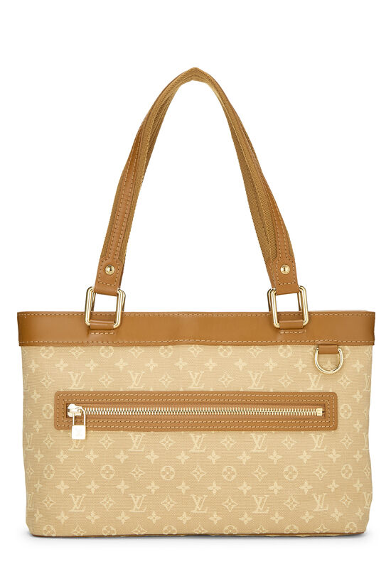 Beige Monogram Mini Lin Lucille PM - twins