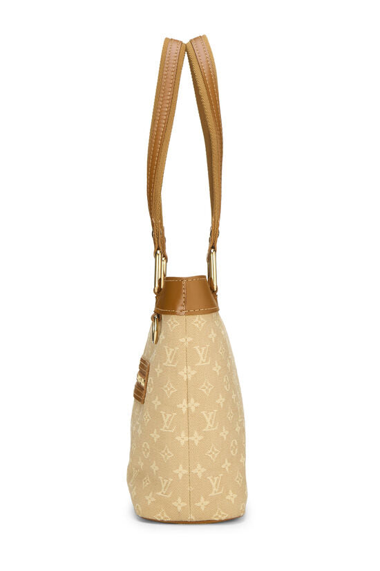 Beige Monogram Mini Lin Lucille PM - twins