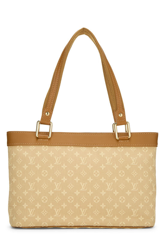 Beige Monogram Mini Lin Lucille PM - twins