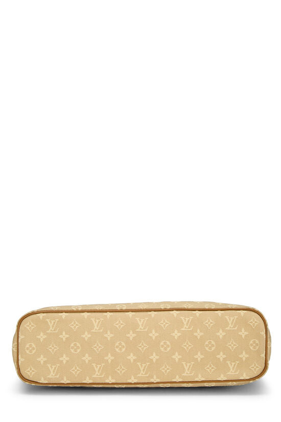 Beige Monogram Mini Lin Lucille PM - twins