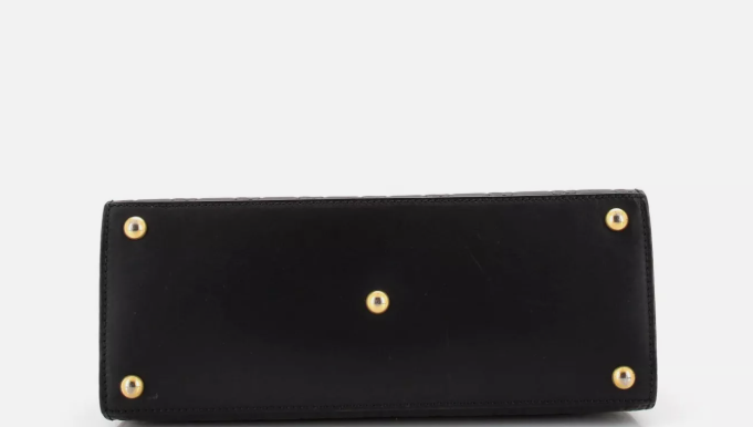 Padlock Top Handle Bag Guccissima Leather Small
