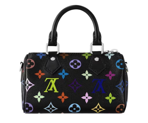 Louis Vuitton x Takashi Murakami Nano Speedy Black