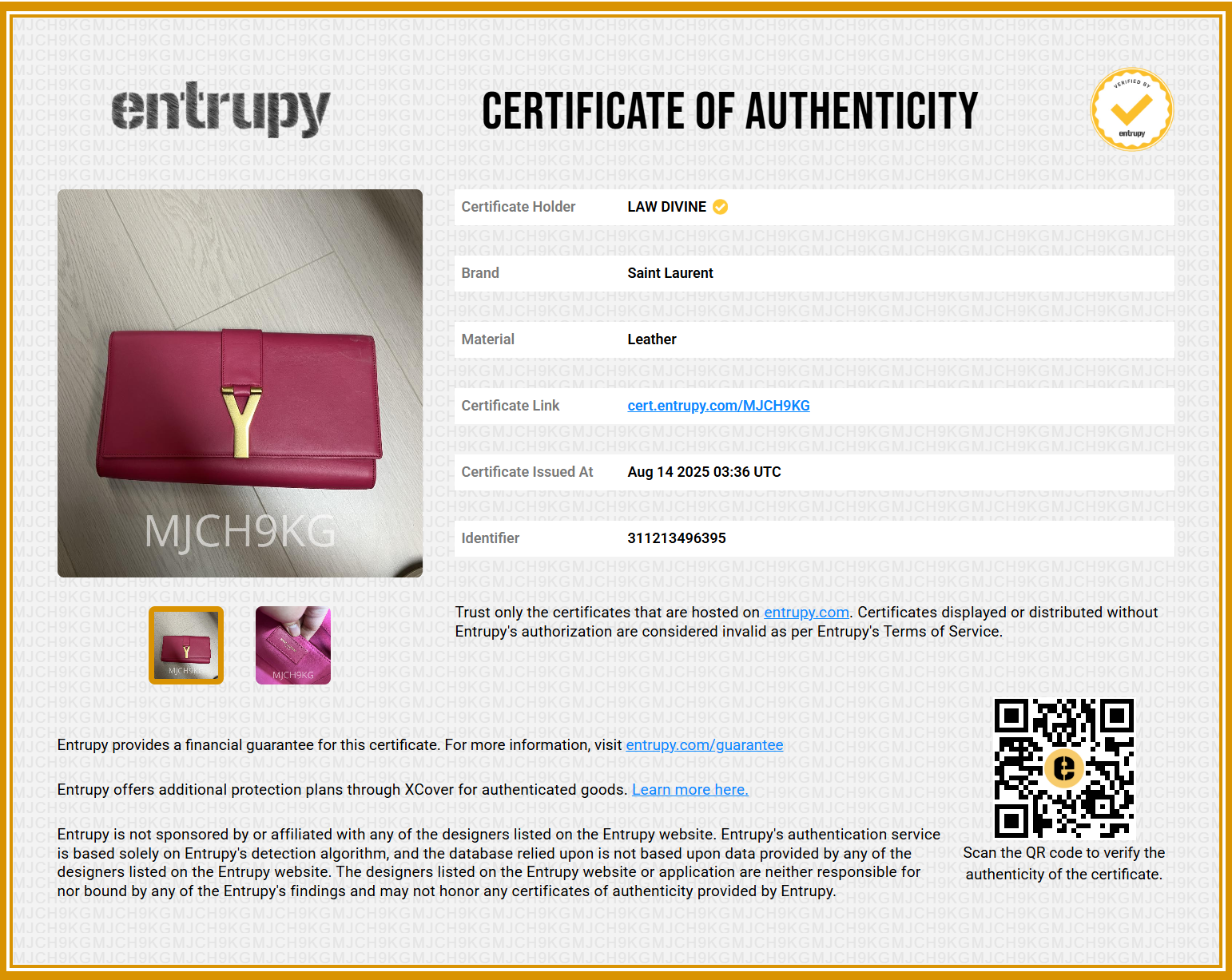 Classic Y Ligne Clutch