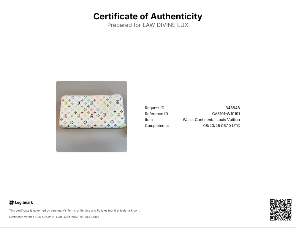 Monogram Multicolore Zippy Wallet long wallets