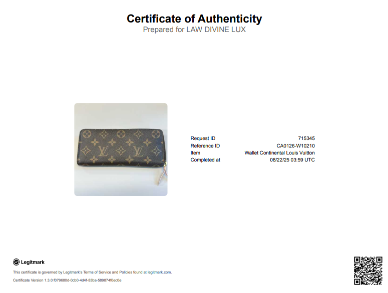 Clemence Wallet Monogram Canvas