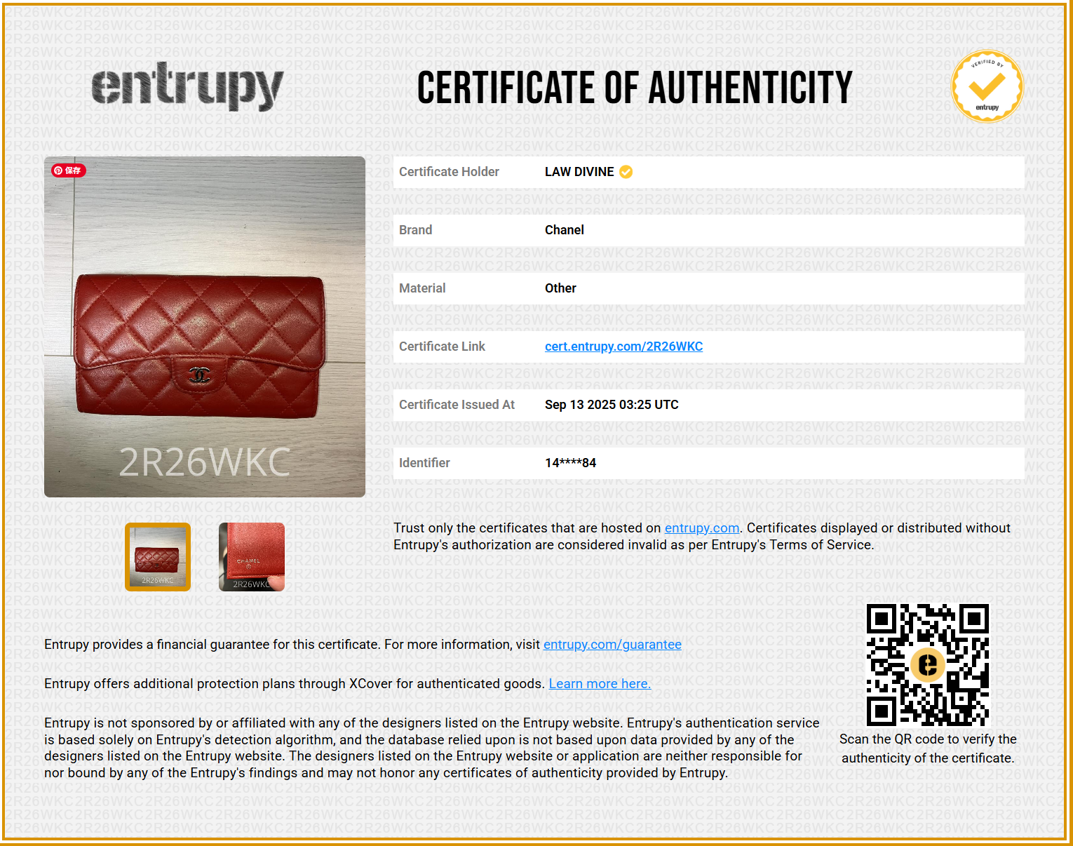 Quilted Leather Classic Flap Continental Wallet GISEL