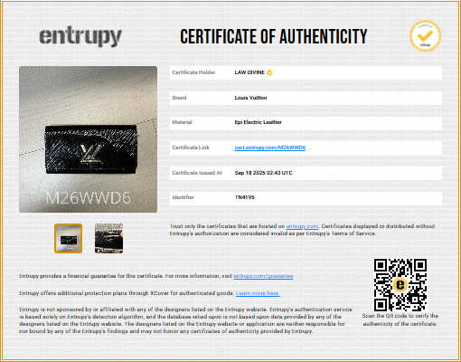 Portefeuille Twist Epi Long Wallet Noir for Gisel