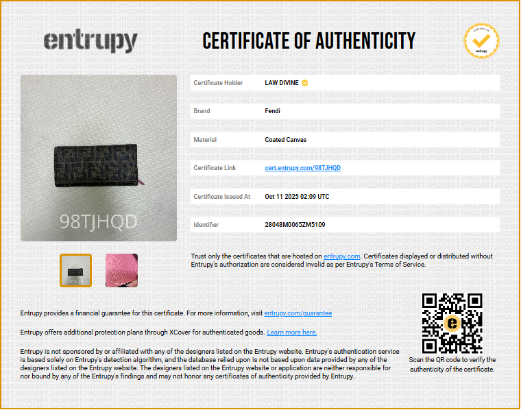 Zucca FF Logo Continental Wallet W10650