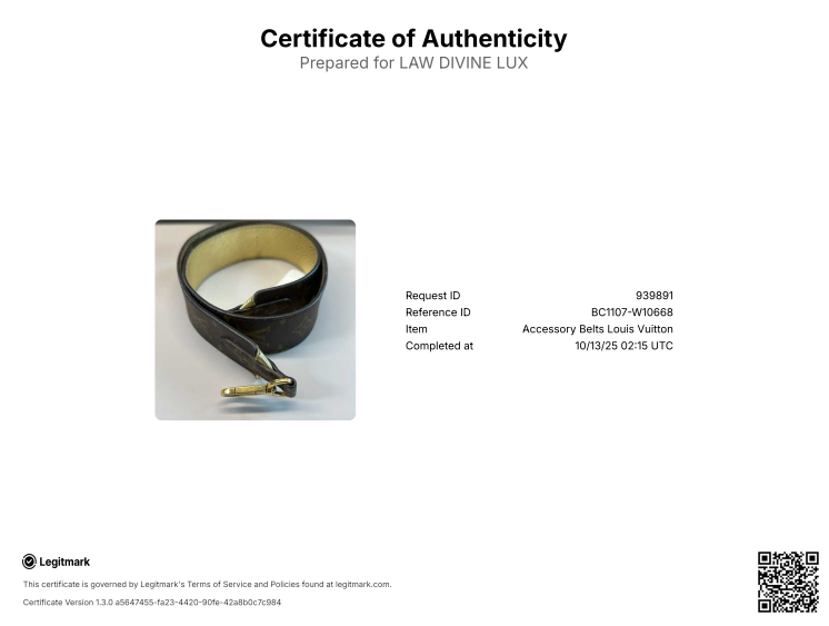 Monogram Bandouliere Shoulder Strap