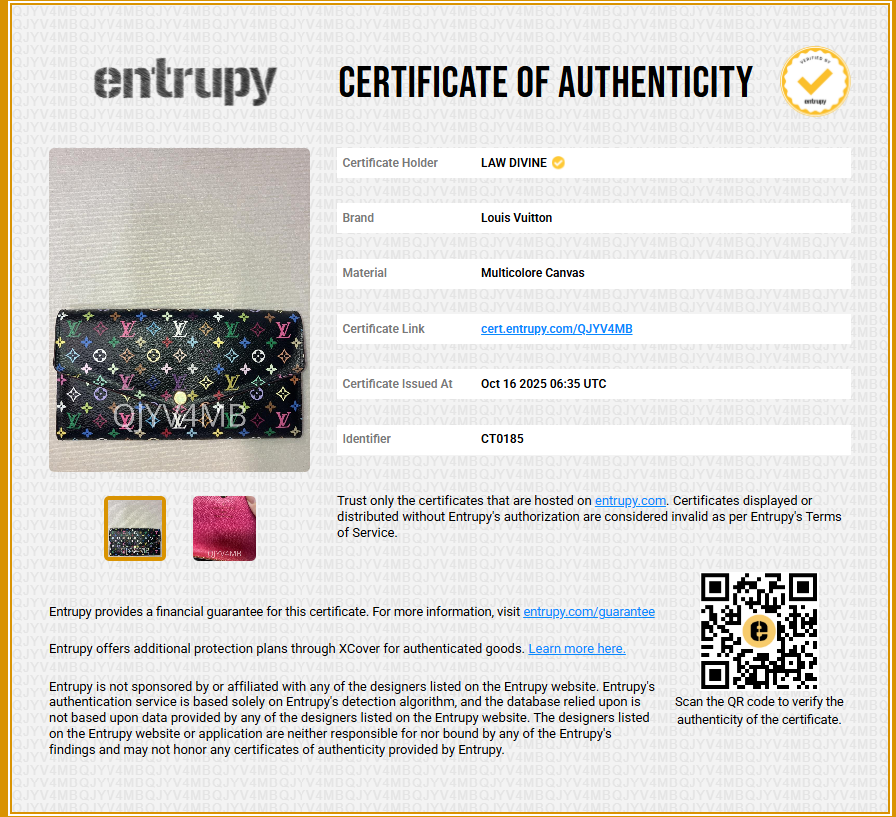 Monogram Multicolor Sarah Wallet NM Black Grenade