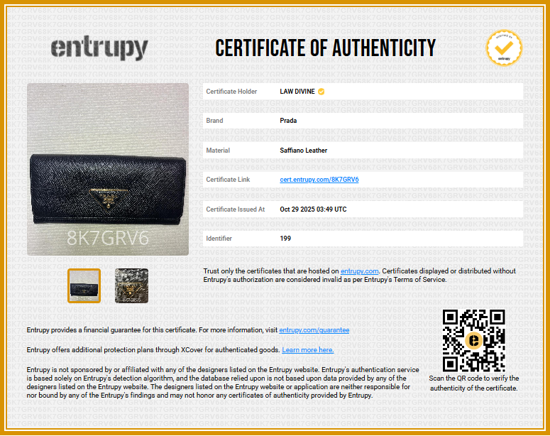 Black Saffiano Leather Flap Continental Wallet