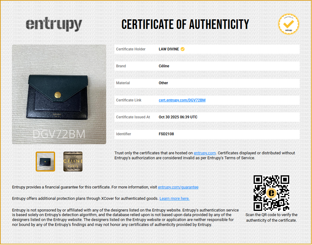 Celine 2017 Pocket Envelope Wallet