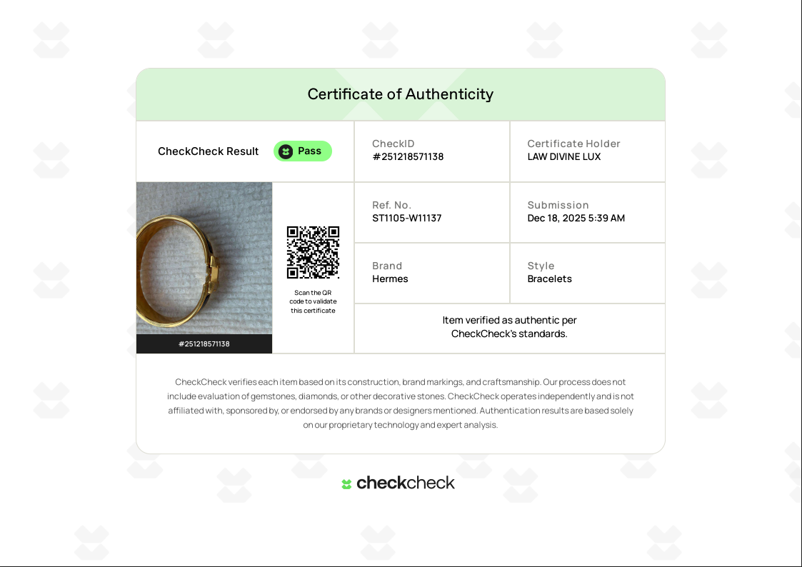 Clic H Bangle Bracelet