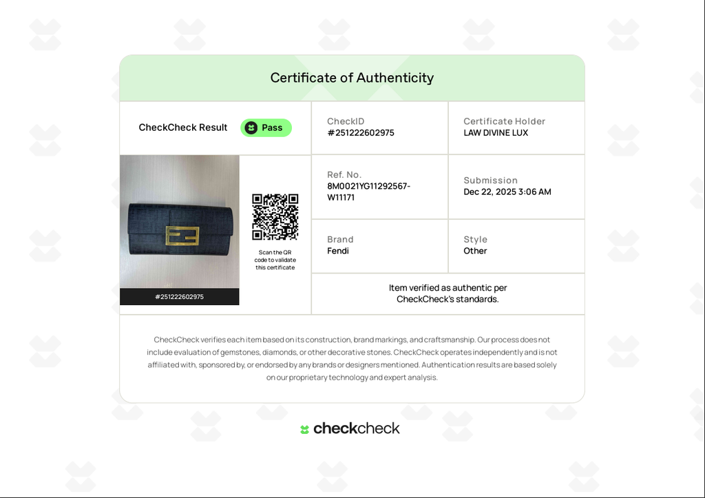 Black Zucchino Coated Canvas Forever Continental Wallet