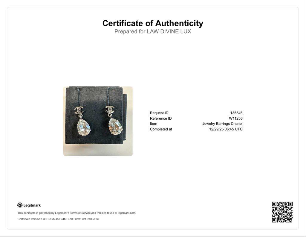 Crystal Teardrop Earrings