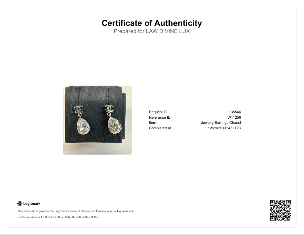 Crystal Teardrop Earrings