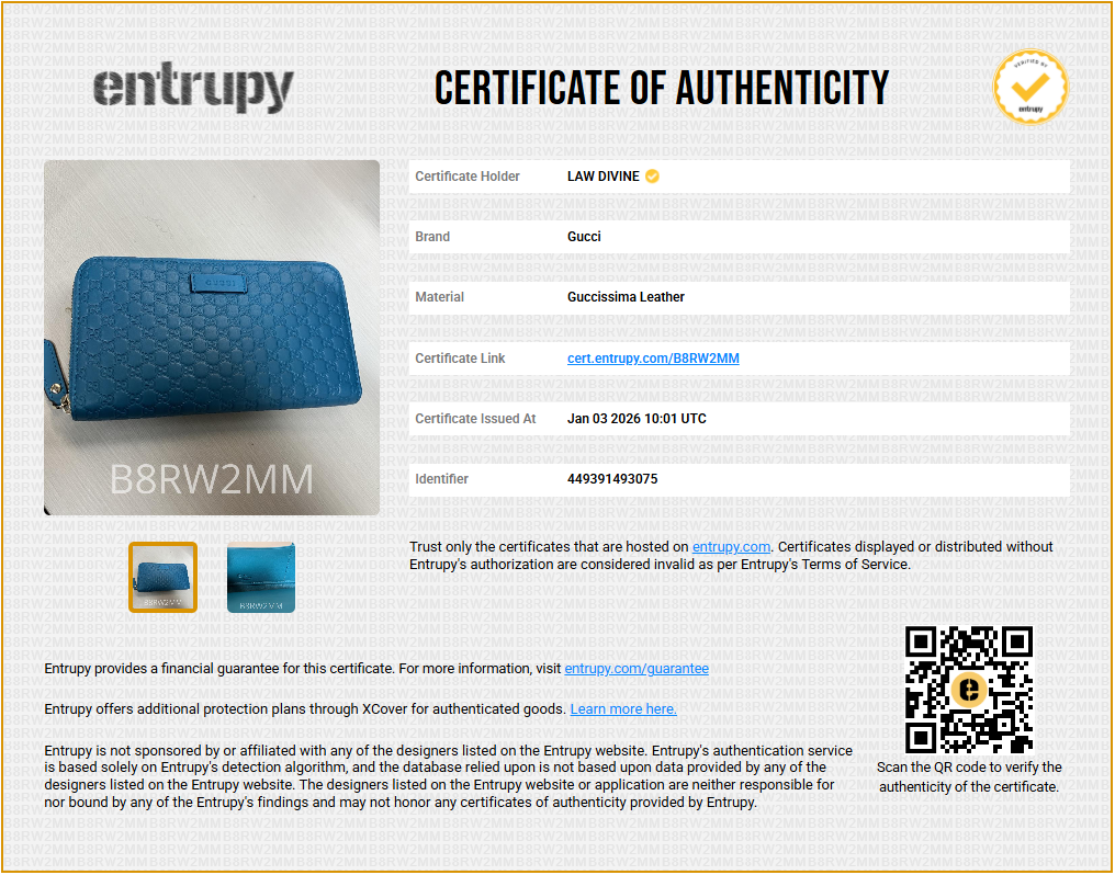 Microguccissima Continental Flap Wallet W11288