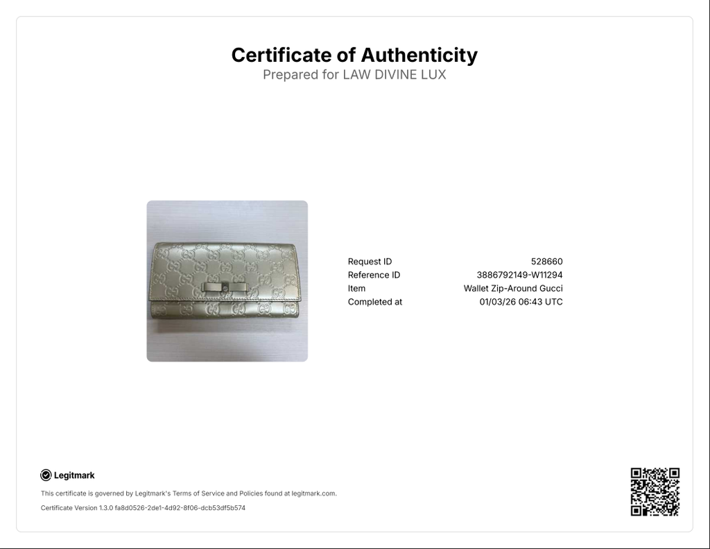 Bow Signature Continental Wallet W11294