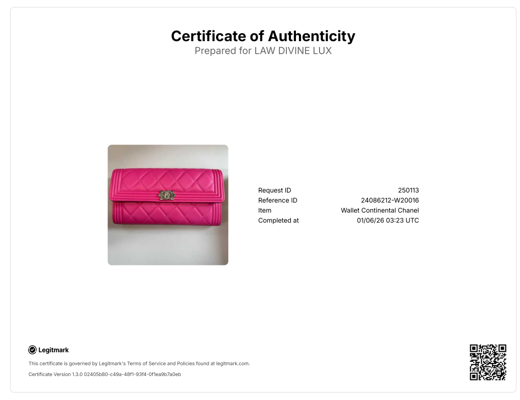 Boy Flap Wallet In Fuchsia