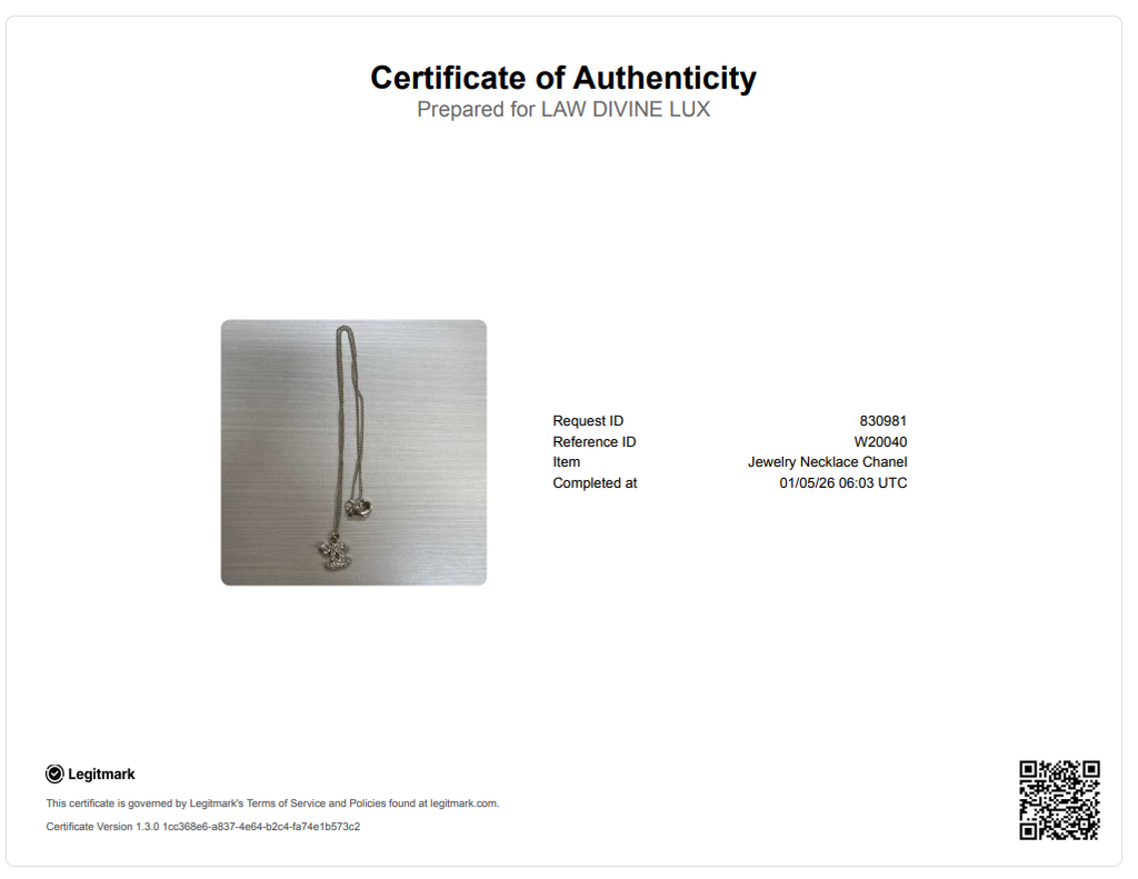 Timeless CC Crystal Necklace
