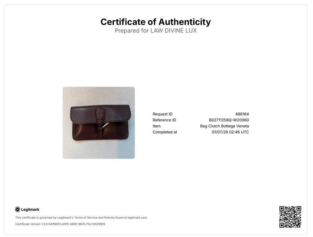 Burgundy Intrecciato Leather  Bag-W20060
