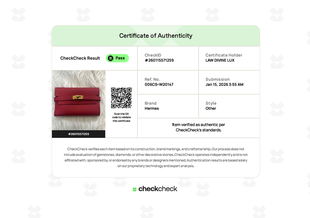 Red Kelly Classic Wallet w20147