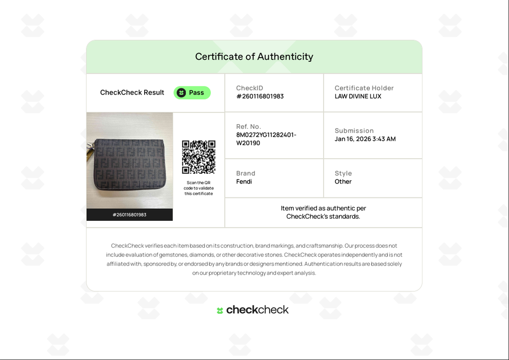 Zucchino FF Logo Printed Wallet W20190
